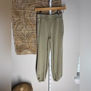 FP movement jogger pants in olive green